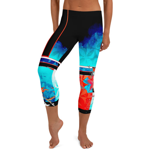 The Way That You're Making Me Feel Tonight Capri Leggings