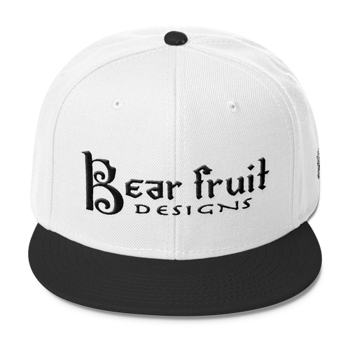 Panda Bear Fruit Snapback Hat