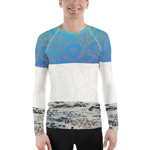 Partly Cloudy Men's Rash Guard