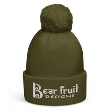 Bear Fruit Pom pom beanie
