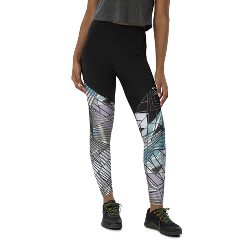 Head In The Clouds Sports Leggings