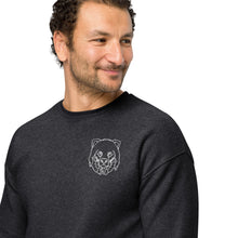 Bear Fruit sueded fleece sweatshirt