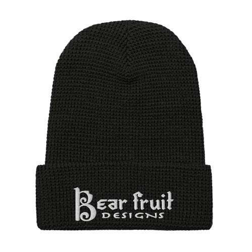 Bear Fruit Waffle beanie